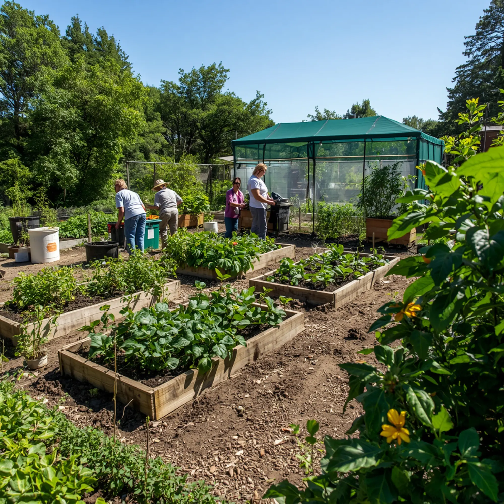 A ceramic compost bin filled with kitchen scraps
